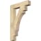 Ekena Millwork Merced Block Rough Sawn Bracket, Douglas Fir, 4"W x 22"D x 34"H BKT04X22X34MRC05RDF - alternate 1